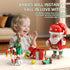 Set, 750 Set Sets 6-12, Christmas Building Blocks Piece Santa Claus Building Block with Christmas Tree and Gift Box