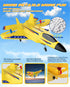 F22 2. 4GHz Light/2 ANTSIR RC Plane RC Airplane, Foam Remote Control Airplane with Gyro Stabilizer/LED Rechargeable