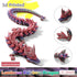 TXB3DOK 31.5" 3D Dragon3D 3D 31.5 inch) Large Glow in The Dark Printed Dragon Toys Bigger Fidget Crystal Animals Toys