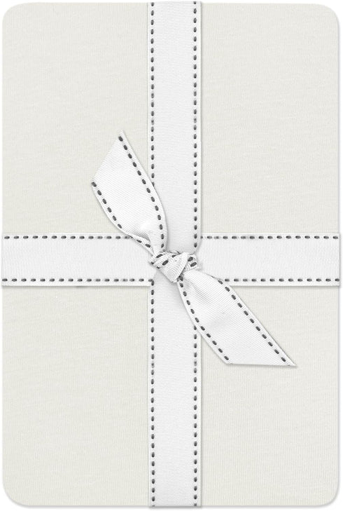 Frankie Fitted Crib Sheet 100% Organic Cotton for Baby & Toddler Mattress,