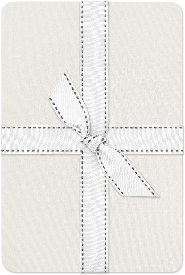 Frankie Fitted Crib Sheet 100% Organic Cotton for Baby & Toddler Mattress,
