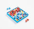 Jonathan Adler Helsinki Peggable Chess Set - Chic & Contemporary with 32 Wood Pieces and Portable Board