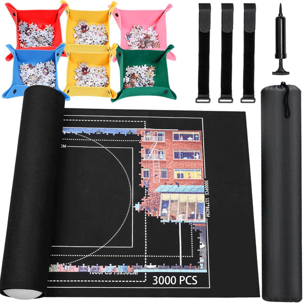 Jigsaw Puzzle Mat Roll Up - 3000 2000 1500 1000 Pieces Puzzel