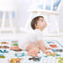 50" 50" Baby Play Mat for Floor Playpen - X Playpen Mat,Thick One-Piece Crawling, Odorless Floor Mat, Non-Slip