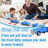 Little Blue Truck Toy for Toddlers 1-12 Years - 1:32 Alloy Kids Car Toy for Birthday Gift and Decoration
