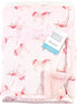 Hudson Baby Unisex Plush Mink and Sherpa Blanket, Unicorn, One Size