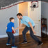 Mini Basketball Hoop Indoor Kids with Electronic Scoreboard Small Basketball Goal Hanging Door Dunk Proof
