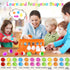 18 1, 2, 3 CPSYUB Toddler Toys, Month Toys, Christmas Eggs Gifts for Year Old Girls/Boys, Montessori Matching Eggs