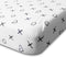 Milky Chic GOTS Fitted Baby Crib Sheet, Breathable 100% Organic Cotton Mattress Sheet, Fits Standard Size, White
