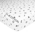 American Baby Company 100% Natural Cotton Fitted Crib Sheet 52" x 28" - Soft, Hypoallergenic, Alphabet Design