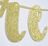 Law School Graduation Banner, Future Lawyer Glitter Gold Banner, Party Decorations (Gold)