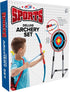 NSG Deluxe Bow and Arrow Set for Kids, Toy Archery Bow with Target, Suction Cup Arrows, Quiver