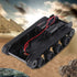 LiebeWH Shock Absorbed Robot Chassis, Plastic Smart Car DIY Kit, 3V to 7V for Video Recording Vehicle