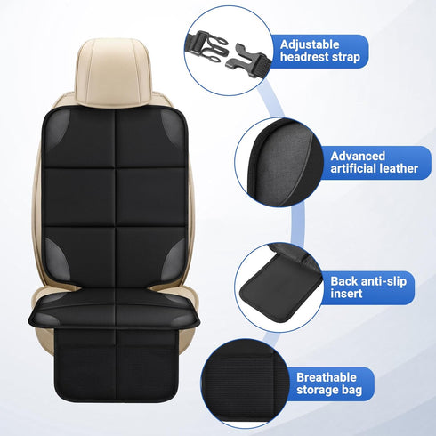 Generic 2 (2 Car seat Protector mesh Pocket Waterproof car seat Covers, Universal Size, Baby, pet, Children's car seat
