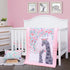 3 Set Set JISEN Piece Crib Bedding Crib Quilt Crib Sheet Pillowcase - Soft Microfiber Printed Nursery for Baby Boys