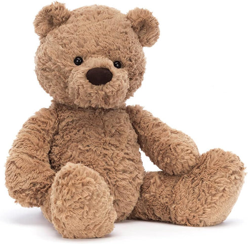 Jellycat Bumbly Bear Stuffed Animal, Medium 16.5 inches, Classic Children's Plush Toy Gift