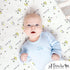 Frenchie Mini Couture 100% 28 52 x8in, Fitted Crib Sheet Woven Cotton Fits Toddler Mattress, x Twinkle Little Star