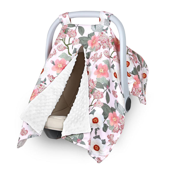 TANOFAR Baby Carseat Canopy, Peekaboo Opening Car Seat Canopy for Babies, Soft
