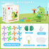 Outdoor Stomp Flying Disc Launcher Toys - Kids Ages 3-10 - Elephant Butterfly Catching Game for Outdoor Birthday