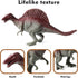12Pack Educational Realistic Dinosaur Figure Toys, 6'' to 7" Large Size Playset Gift for Kids, Boys, and Girls