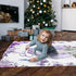 Snoweets Personalized Baby Blanket for Girls Kids Boys, Custom Elephant Blanket with Name for Daughter Niece Her