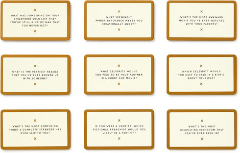 Brass Monkey - Question Sparks - Social Party Game with 200+ Unique Conversation Starter Cards