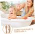 Shampoo Hair Brush Comb Scalp Scrubber Detangler Brush Gentle Soft Bristle Bath Newborn Scalp Cleaning Tool Easy