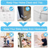 Fursafe&Q Baby Cabinet Locks, Child Safety Proofing, Adhesive Drawer Fridge Ovens Door Latches, Grey (6Pack)