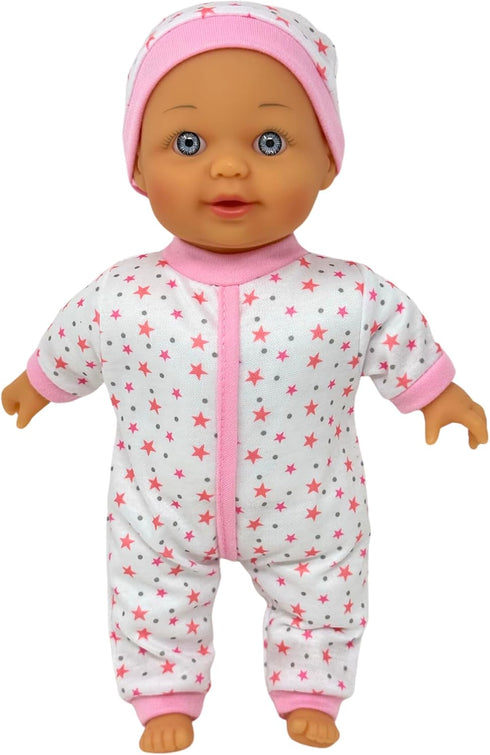 12 Inch Talking Baby Dolls for 3 Year Old Girls, Soft Body Interactive Doll That Can Talk & Sing