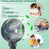 snawowo Mini Handheld Personal Portable Fan, USB or Battery Powered, Flexible Tripod Clip for Camping Traveling