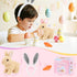 LAITYUM Set Realistic Bunny for Kids - Interactive Hopping Bunny Toy with Headband, Electric Lifelike Robot Rabbit that