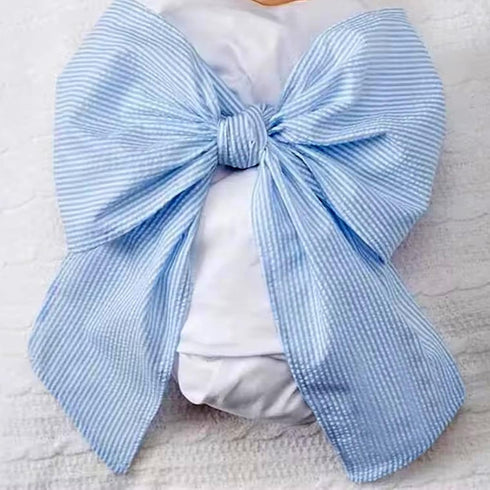 BFLCTTBD Newborn Swaddle Sash Maternity Bow Sash Baby Swaddle Wrap Wreath Sash Baby Infant Bowknot Blanket Newborn