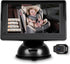 Rimoody Baby Car Camera for Backseat, 4.3'' HD Display Baby Car Mirror with