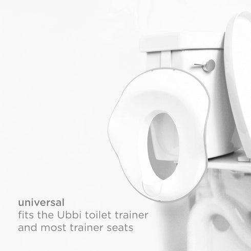 Ubbi Multi-Use Potty Training Hook, No-Install Bathroom Organizer for Toddler Potty Seats, Hangs Over Toilet Tank