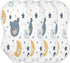 YETTASBIN Bear Muslin Baby Burp Cloth, Super Soft Absorbent Cotton Burp Rag Baby Bibs Feeding Cloth for Newborn Boys