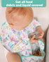 3 Pack 6-24 Lictin Baby Bibs for Boy or Girl, Cute Long Sleeve Bib, Waterproof Bibs for Toddlers,Adjustable Closure