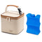 Breastmilk Cooler Bag with Ice Pack Fits 4 Baby Bottles Up to