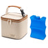 Breastmilk Cooler Bag with Ice Pack Fits 4 Baby Bottles Up to