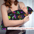 DTYYFBSN Personality Mushroom Newborn Swaddling Blanket Beanie Hat Funny Blanket Sleeping Bag New Born Sleep Sacks