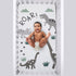 NoJo Baby-Saurus Nursery Fitted Crib Sheet - Roar White, Gray & Green Dinosaur Design