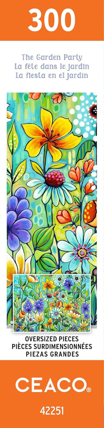 Ceaco The Garden Party 300 Oversized Piece Jigsaw Puzzle