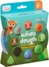 Pack 8 3+ Chuckle & Roar Whoa Dough Friendly Forest Air Dry Clay Dough with Unique Earthy Colors, Light & Stretchy