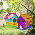 hapray 2 Pack Bird House Kit, DIY Wooden Crafts for Children to Build and Paint