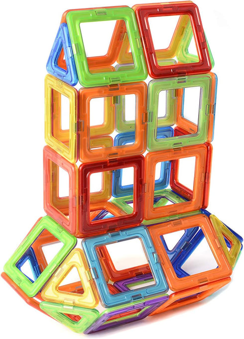 Creative Construction 30pcs Magnetic Building Blocks Gift Set, Educational Toys for Preschoolers