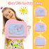 1-2 1 2 3 Smasiagon Magnetic Drawing Board for Kids, Toddler Toys for Year Old Girl, Portable Doodle Board Pad Learning