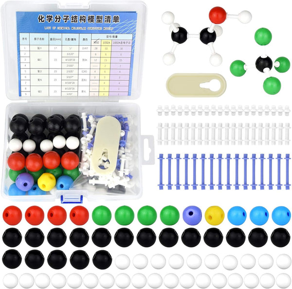 136pcs Organic Chemistry Molecular Model Set for Student and Teacher Academic Education