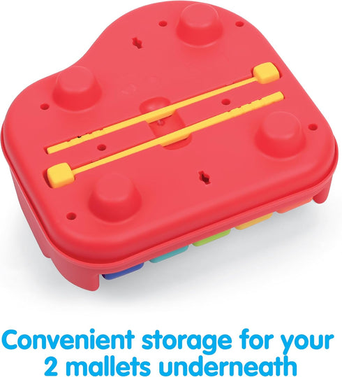 Kidoozie Happy Keys Music Maker, 2-in-1 Piano & Xylophone for 12 Months + Toddlers