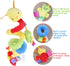 Uonlytech Baby Crib Hanging Rattles Toys, Carseat Toys Hanging Rattles Spiral Stroller Crib Cot Toy Spiral Toy Pram