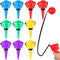 10 Pieces Throw and Catch Ball Set, Kids Ball and Cup Hand Eye Coordination Game, Outdoor Party Game for Yard Lawn