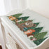Woodland Animals Green Forest Changing Pad Covers, Soft Stretch Changing Table Mats 32''x16'' for Boys Girls Bear